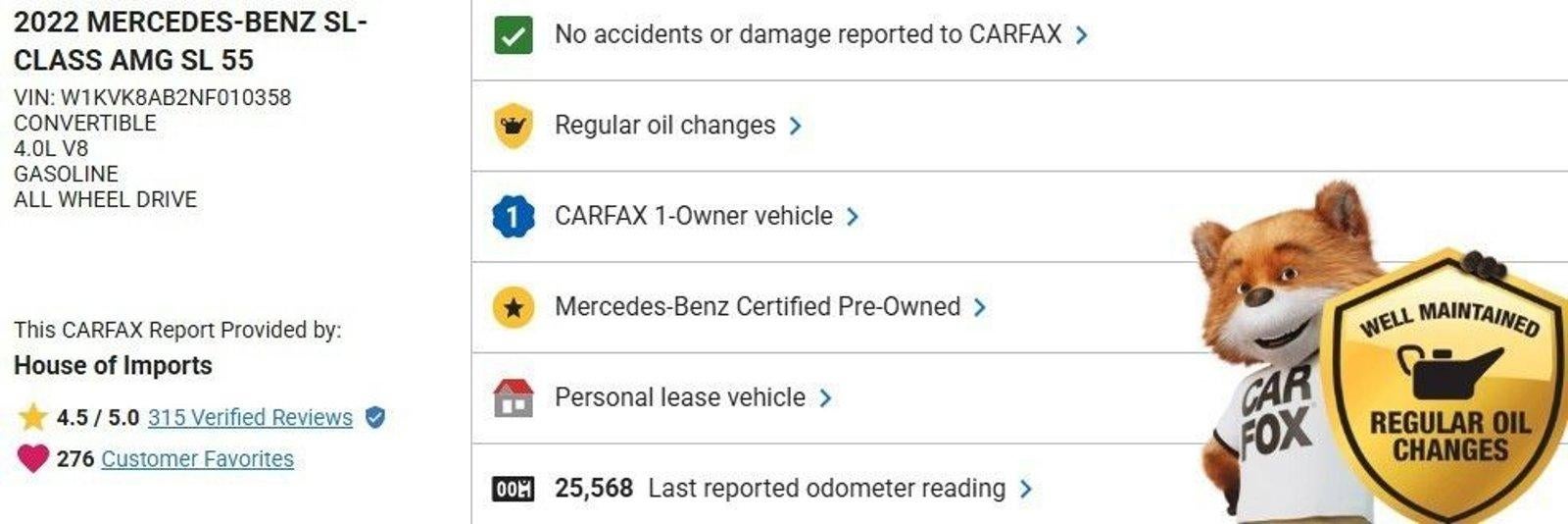 2022 Mercedes-Benz SL-Class AMG® SL 55 Roadster