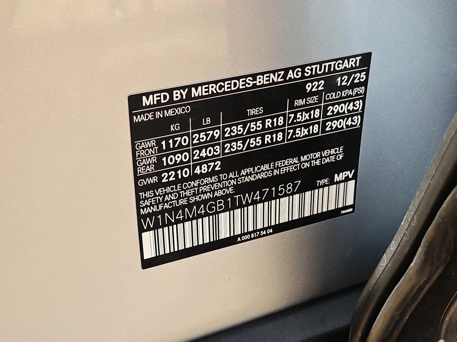 2026 Mercedes-Benz GLB GLB 250 SUV