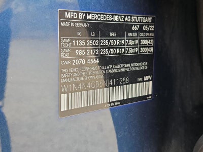 2022 Mercedes-Benz GLA GLA 250 SUV