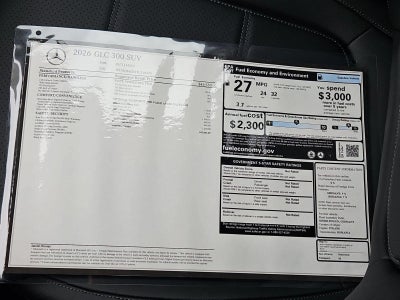 2026 Mercedes-Benz GLC GLC 300 SUV