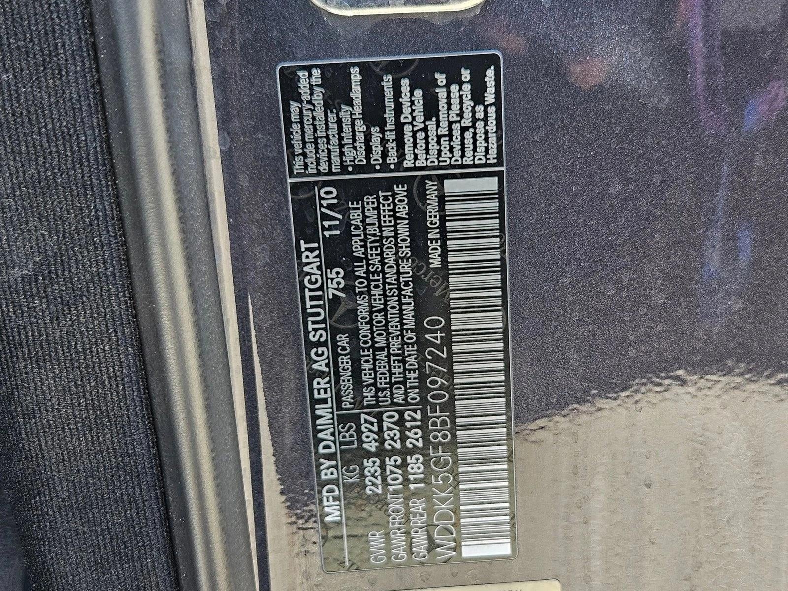 2011 Mercedes-Benz E-Class E 350 Cabriolet