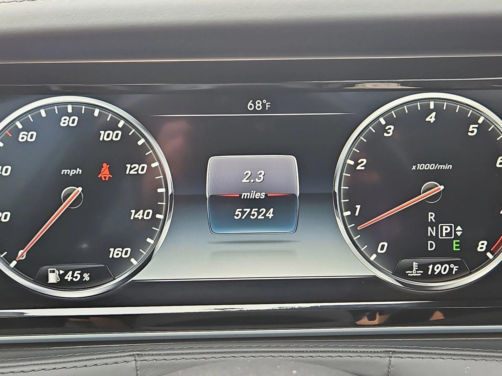 2015 Mercedes-Benz S-Class S 550 Sedan