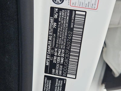 2015 Mercedes-Benz S-Class S 550 Sedan