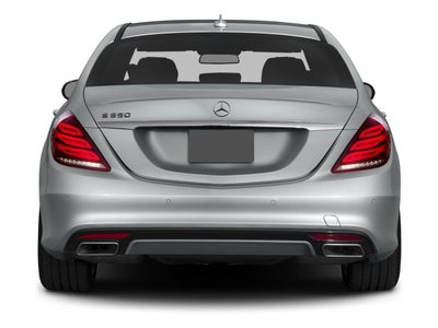 2016 Mercedes-Benz S-Class S 550 Sedan