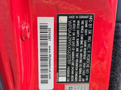 1999 Porsche 911 Carrera Base