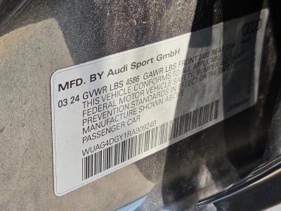 2024 Audi RS 3 2.5 TFSI
